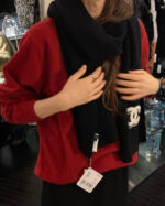 ounce lage deep V-neck knit(3colors) - 画像 (23)