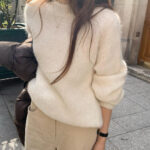 ounce alpaca hair knit(3colors)