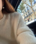 ounce alpaca hair knit(3colors) - 画像 (6)