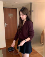 ounce bokashi wool boucle cardigan(2colors) - 画像 (3)