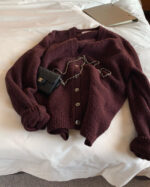 ounce bokashi wool boucle cardigan(2colors) - 画像 (20)