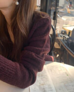 ounce bokashi wool boucle cardigan(2colors) - 画像 (6)