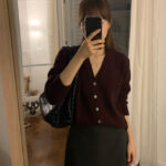 ounce bokashi wool boucle cardigan(2colors)