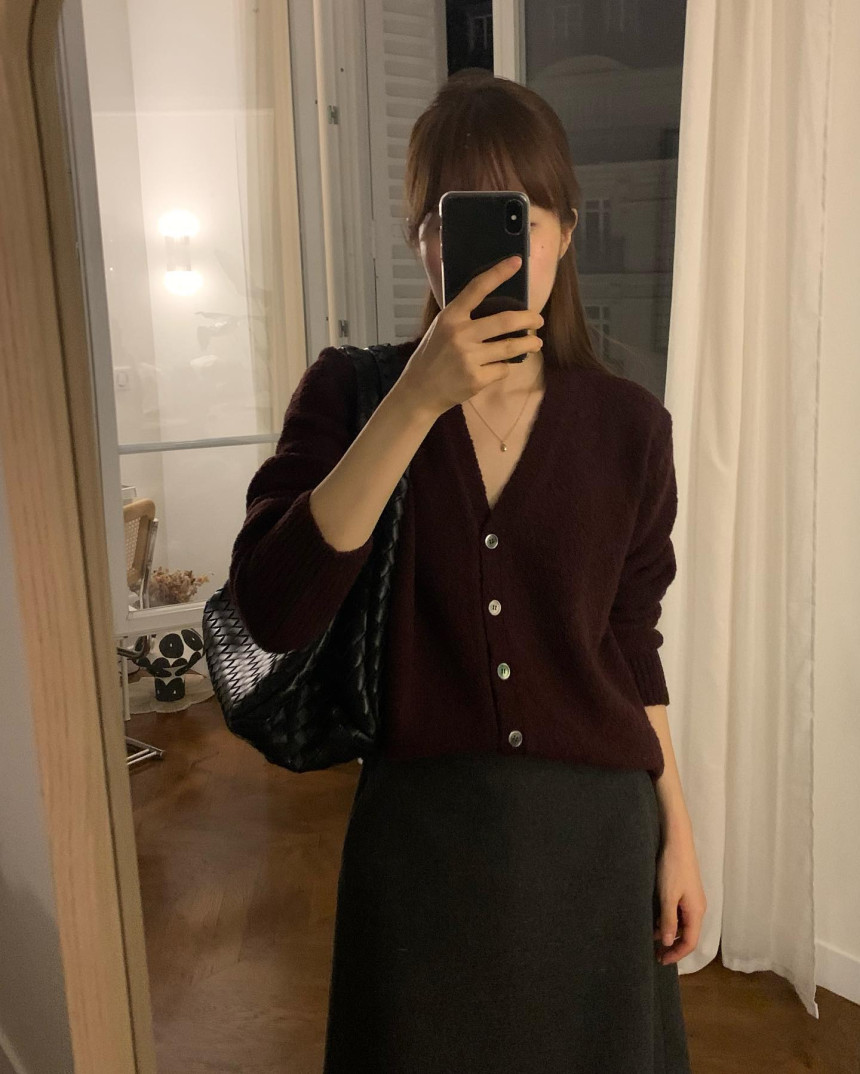 IMG_3174 ounce bokashi wool boucle cardigan(2colors) - 画像 (1)