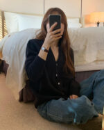 ounce bokashi wool boucle cardigan(2colors) - 画像 (2)