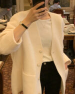 ounce ven alpaca half coat(2colors) - 画像 (9)