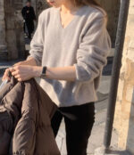 ounce hairy raccoon v knit(4colors) - 画像 (4)