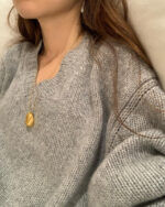 ounce ron v neck knit(2colors) - 画像 (9)