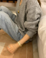 ounce ron v neck knit(2colors) - 画像 (8)