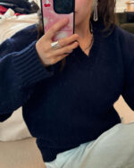 ounce ron v neck knit(2colors) - 画像 (15)