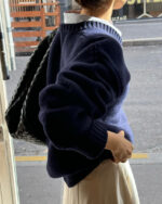 ounce ron v neck knit(2colors) - 画像 (17)