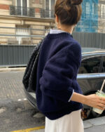 ounce ron v neck knit(2colors) - 画像 (18)