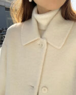 ounce baby alpaca handmade coat(3colors) - 画像 (4)