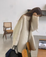 ounce baby alpaca handmade coat(3colors) - 画像 (12)