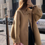 ounce baby alpaca handmade coat(3colors)