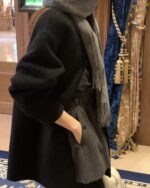 ounce baby alpaca handmade coat(3colors) - 画像 (3)