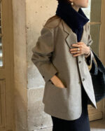 ounce farb wool jacket(2colors) - 画像 (4)