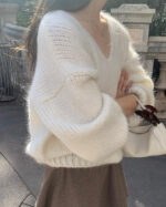 ounce rina mohair v-knit(2colors) - 画像 (3)