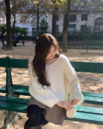 ounce rina mohair v-knit(2colors) - 画像 (4)
