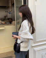 ounce margo wool cable knit(2colors) - 画像 (11)