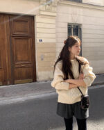 ounce margo wool cable knit(2colors) - 画像 (13)