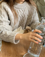 ounce margo wool cable knit(2colors) - 画像 (19)