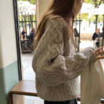 ounce margo wool cable knit(2colors)