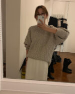 ounce margo wool cable knit(2colors) - 画像 (23)