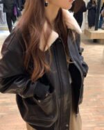 ounce real lambskin fur jacket - 画像 (4)