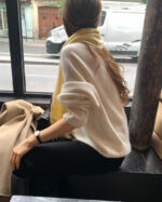 ounce cashmere basic full over knit(2colors) - 画像 (8)