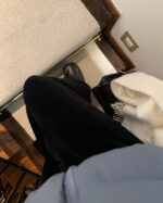 ounce velvet string maxi skirt - 画像 (3)