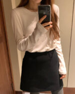 ounce dove wool tencel tee(3colors) - 画像 (4)