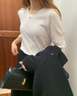 ounce dove wool tencel tee(3colors) - 画像 (3)