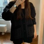 ounce tweed knit cardigan(2colors)