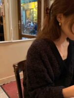 ounce tweed knit cardigan(2colors) - 画像 (9)