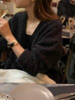 ounce tweed knit cardigan(2colors) - 画像 (8)