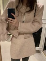 pyt snug wool tweed jacket(2colors)