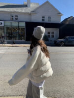 pyt lin handmade padding coat(2colors) - 画像 (5)