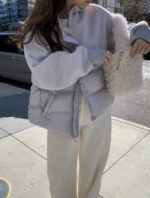 pyt lin handmade padding coat(2colors) - 画像 (12)