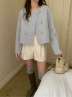 pyt short double handmade coat(2colors) - 画像 (2)