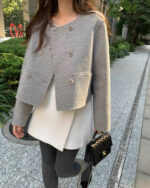 pyt short double handmade coat(2colors) - 画像 (18)