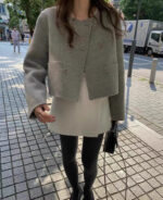 pyt short double handmade coat(2colors) - 画像 (3)