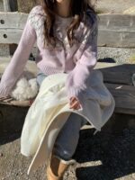 pyt twinkle knit cardigan(3colors) - 画像 (11)