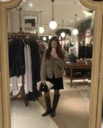 ounce velvet midi skirt - 画像 (4)