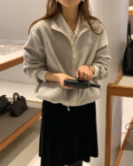 ounce velvet midi skirt - 画像 (6)