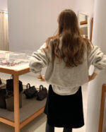 ounce velvet midi skirt - 画像 (9)