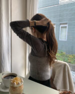 ounce hairly alpaca bustier(2colors) - 画像 (15)