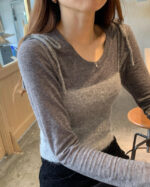 ounce hairly alpaca bustier(2colors) - 画像 (2)