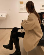 ounce sander alpaca half coat(2colors) - 画像 (6)