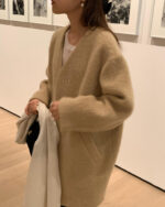 ounce sander alpaca half coat(2colors)